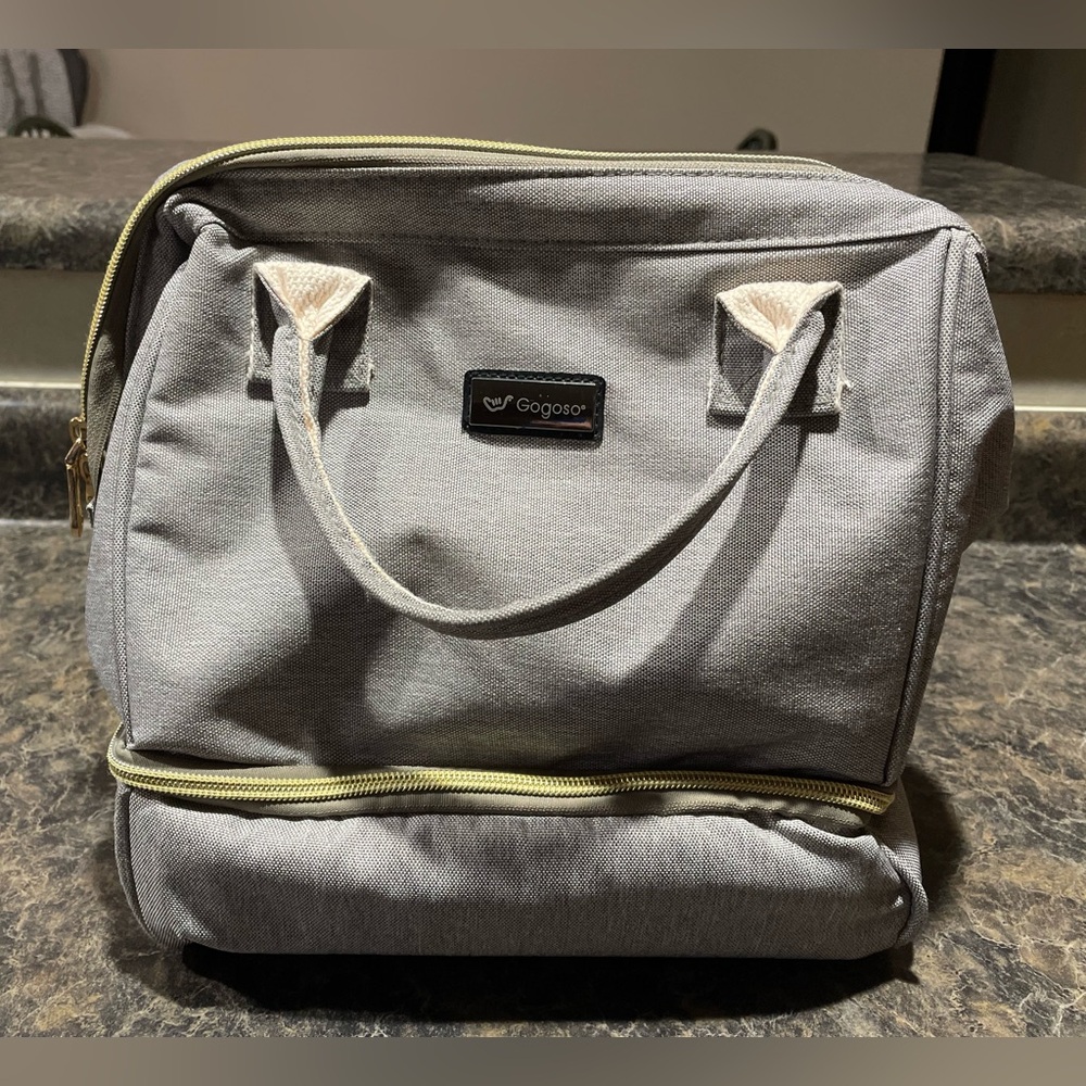 Gogoso Gray Breast Pump Bag/Cooler